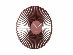 Karlsson Wandklok Cascara rood