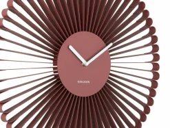 Karlsson Wandklok Cascara rood