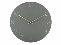 Karlsson Wandklok Charm Engraved Numbers groen Ø 40 cm Clearance