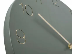 Karlsson Wandklok Charm Engraved Numbers groen Ø 40 cm Clearance