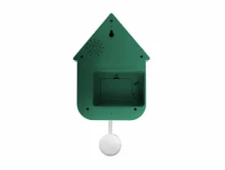 Karlsson Wandklok Dupla Color Cuckoo retro groen met zacht geel Hot