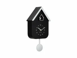 Karlsson Wandklok Dupla Color Cuckoo zwart met wit Sale