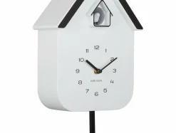 Karlsson Wandklok Dupla Color Cuckoo wit met zwart Best