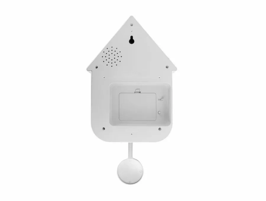 Karlsson Wandklok Dupla Color Cuckoo wit met zwart Best
