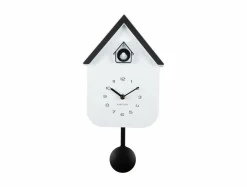 Karlsson Wandklok Dupla Color Cuckoo wit met zwart Best