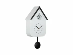 Karlsson Wandklok Dupla Color Cuckoo wit met zwart Best
