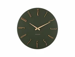Karlsson Wandklok Esmerado luxury groen Online