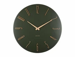 Karlsson Wandklok Esmerado groot luxury groen Discount