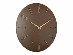 Karlsson Wandklok Esmerado groot mocca bruin Sale