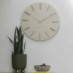 Karlsson Wandklok Esmerado groot wit Sale