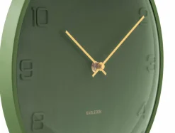 Karlsson Wandklok Fuerte Dome luxury groen Hot