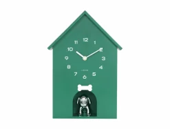 Karlsson Wandklok Garding Doggy retro groen Hot