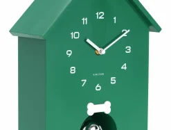 Karlsson Wandklok Garding Doggy retro groen Hot