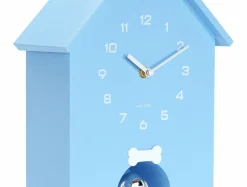 Karlsson Wandklok Garding Doggy zacht blauw Hot
