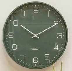 Karlsson Wandklok Lofty Groen Ø 40 cm Sale