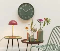 Karlsson Wandklok Lofty Groen Ø 40 cm Sale