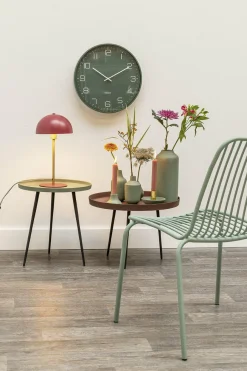 Karlsson Wandklok Lofty Groen Ø 40 cm Sale