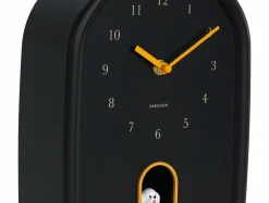Karlsson Wandklok Modern Hond zwart New
