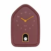 Karlsson Wandklok Modern Doggy burgundy rood Online