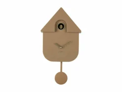 Karlsson Wandklok Modern Cuckoo Oro mocca bruin Online