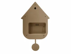 Karlsson Wandklok Modern Cuckoo Oro mocca bruin Online