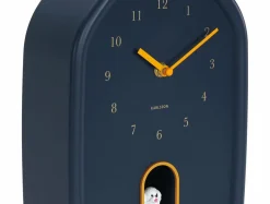 Karlsson Wandklok Modern Doggy donkerblauw New