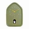 Karlsson Wandklok Modern Doggy luxury groen Discount
