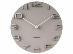 Karlsson Wandklok On The Edge grey Ø 42 Outlet