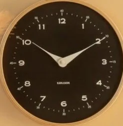 Karlsson Wandklok Osado Dome zwart Best