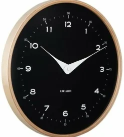 Karlsson Wandklok Osado Dome zwart Best