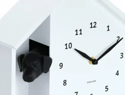 Karlsson Wandklok Peeking Doggy wit Discount
