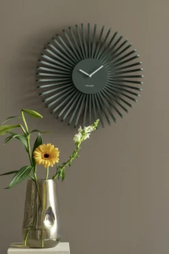 Karlsson Wandklok Polo jungle groen Clearance