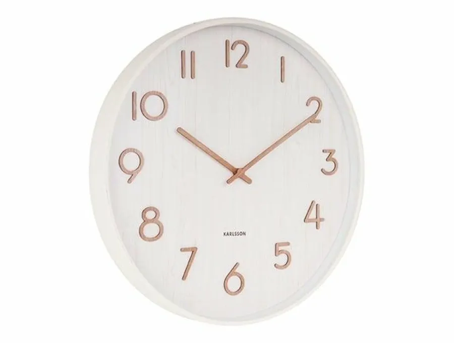 Karlsson Wandklok Pure Large wit Ø 60 cm Sale