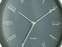 Karlsson Wandklok Regal Numbers jungle groen New