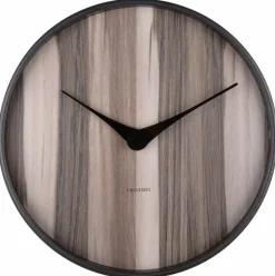 Karlsson Wandklok Wood Melange donker Ø 40 cm Hot