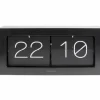 Karlsson Wand-/Tafelklok Boxed Flip XL zwart Clearance