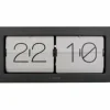 Karlsson Wand-/Tafelklok Boxed Flip XL warm grijs New
