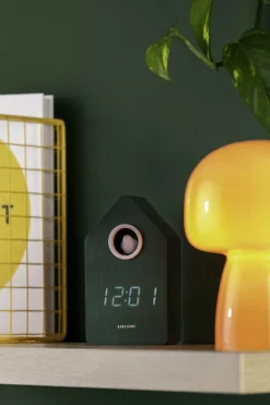 Karlsson Wekker Cuckoo LED retro groen Hot