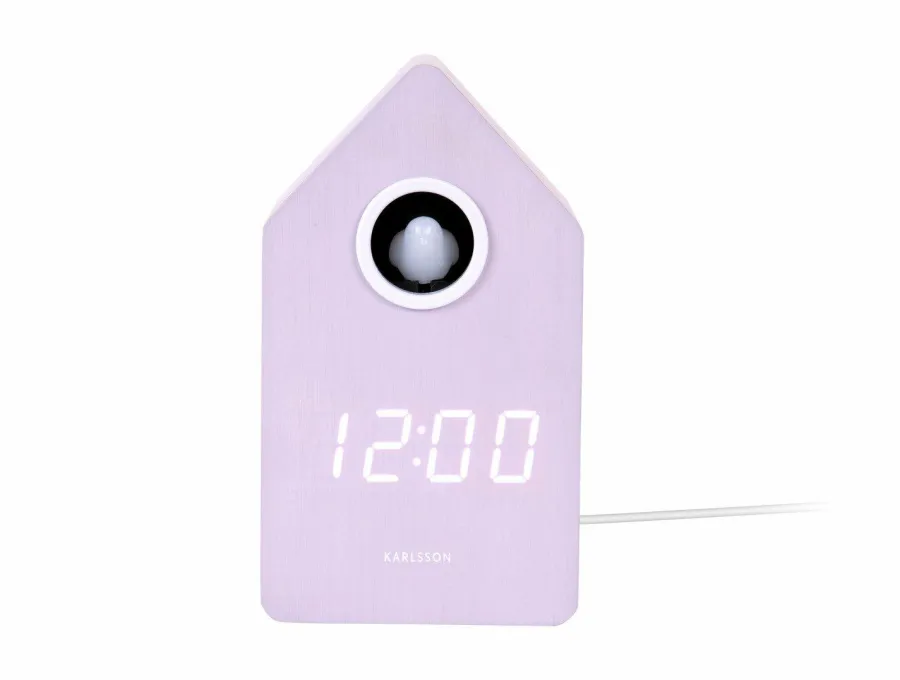 Karlsson Wekker Cuckoo LED zacht paars Clearance