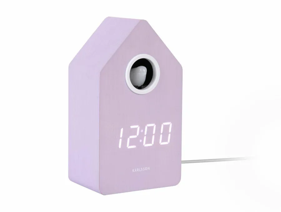 Karlsson Wekker Cuckoo LED zacht paars Clearance