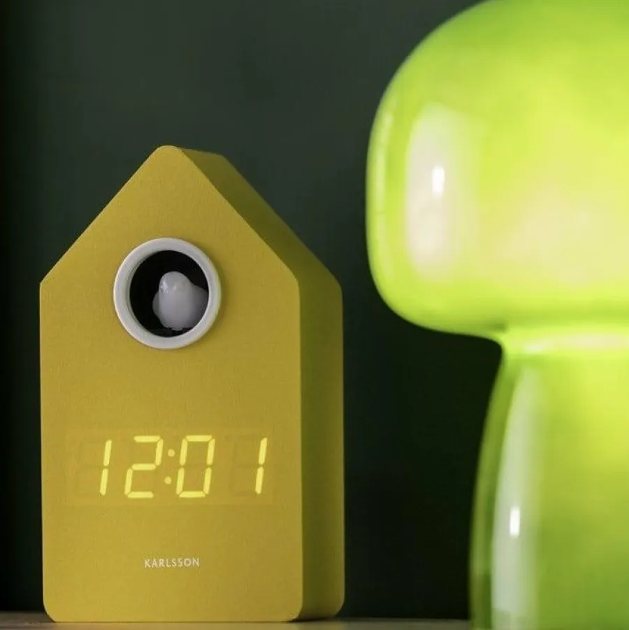 Karlsson Wekker Cuckoo LED mango geel Best