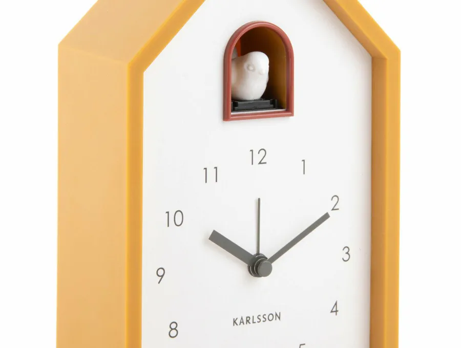 Karlsson Wekker Modern Cuckoo Geel Outlet