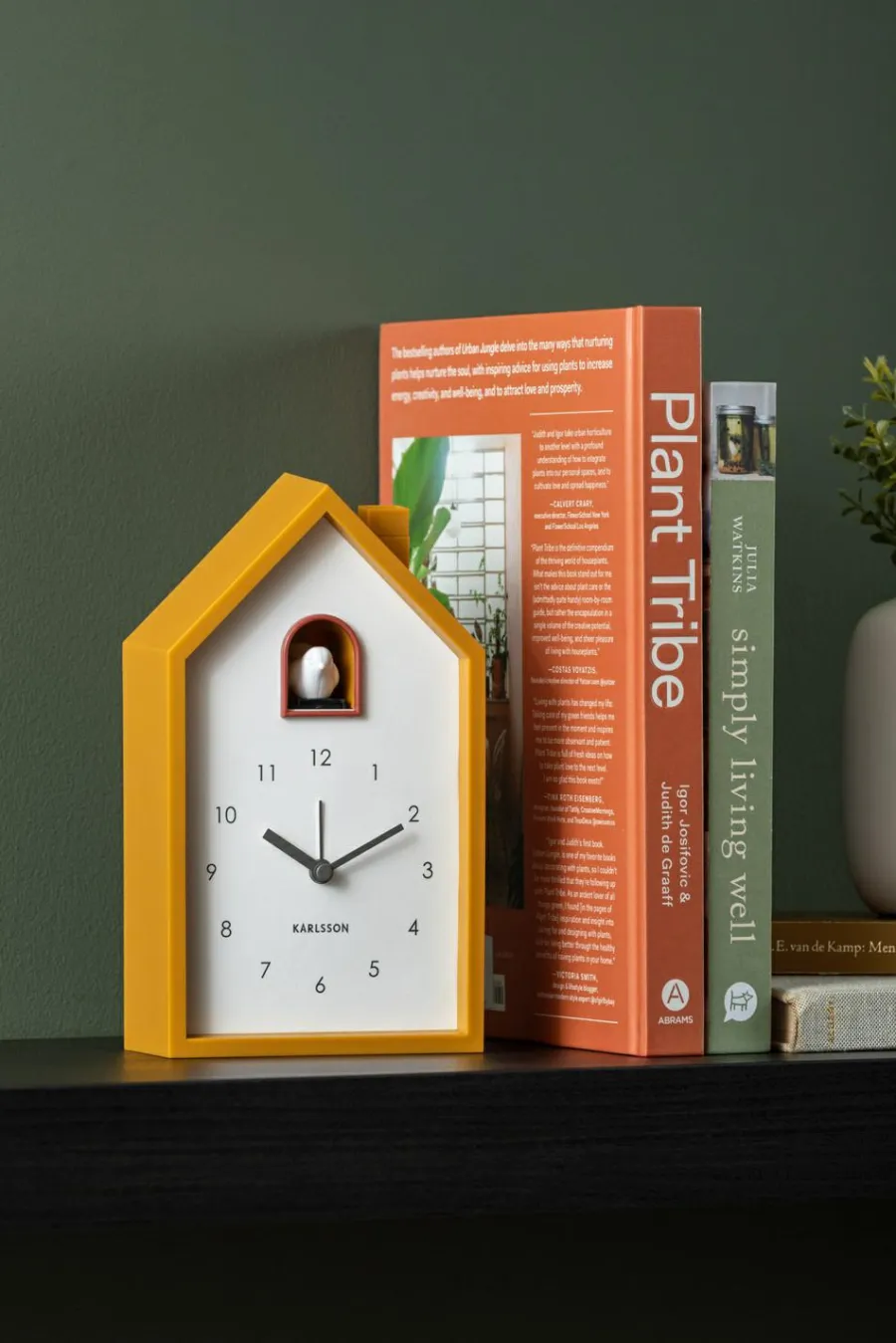 Karlsson Wekker Modern Cuckoo Geel Outlet
