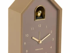 Karlsson Wekker Modern Cuckoo Oro mocca bruin Hot