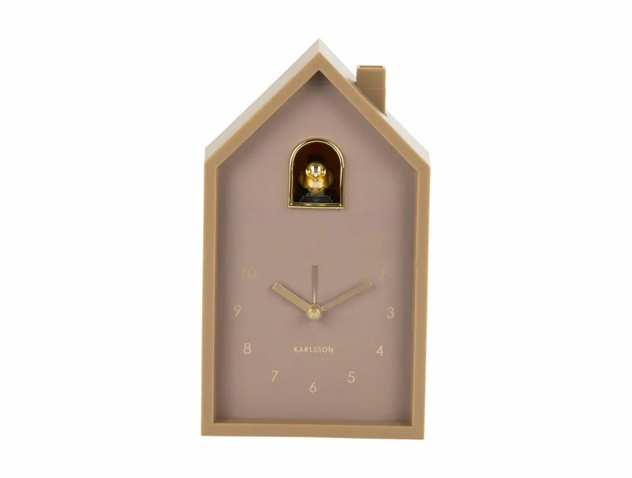 Karlsson Wekker Modern Cuckoo Oro mocca bruin Hot