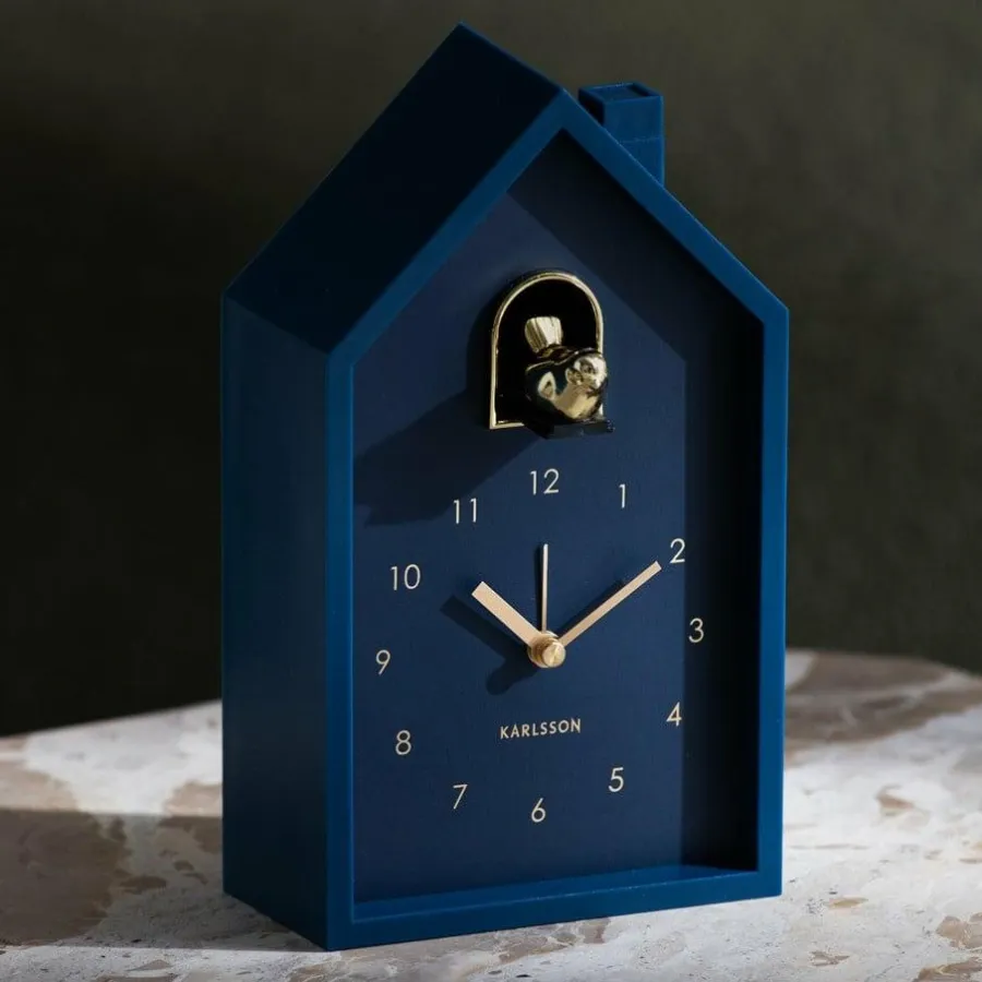Karlsson Wekker Modern Cuckoo Oro donkerblauw Online