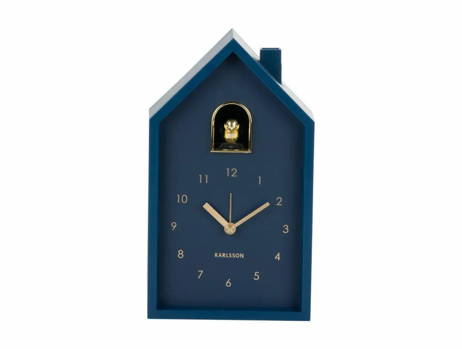 Karlsson Wekker Modern Cuckoo Oro donkerblauw Online