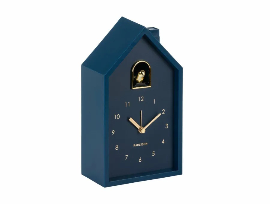 Karlsson Wekker Modern Cuckoo Oro donkerblauw Online