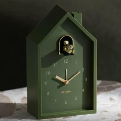 Karlsson Wekker Modern Cuckoo Oro luxury groen Discount