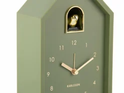 Karlsson Wekker Modern Cuckoo Oro luxury groen Discount